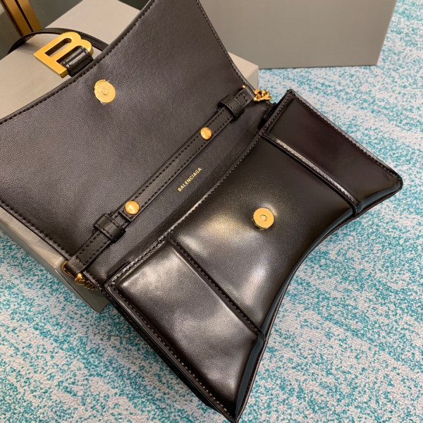 Ba*len*cia*ga  hourglass chain bag
