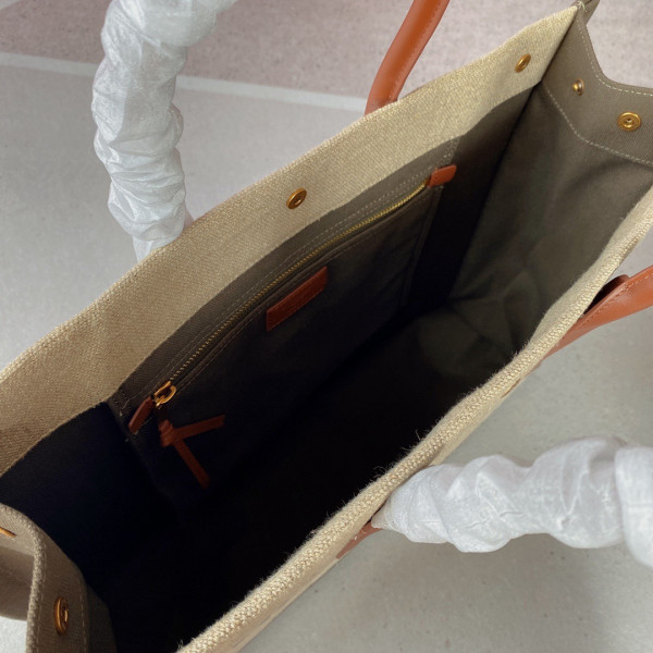 Y*L rive gauche tote bag