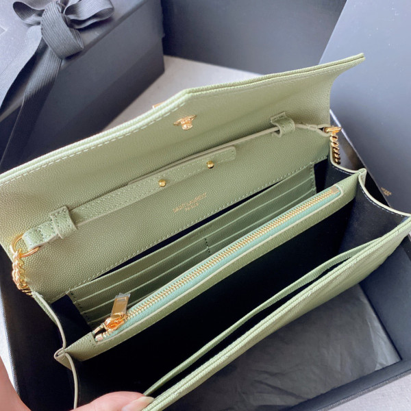 Y*L cassandre matelassÉ chain wallet