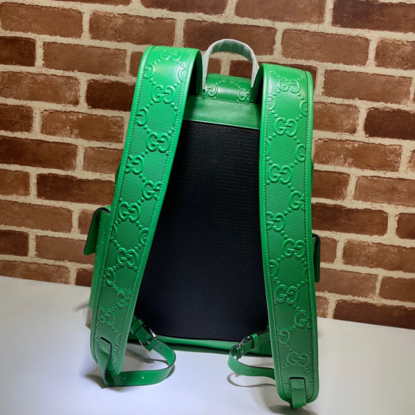 G*u*i gg embossed backpack