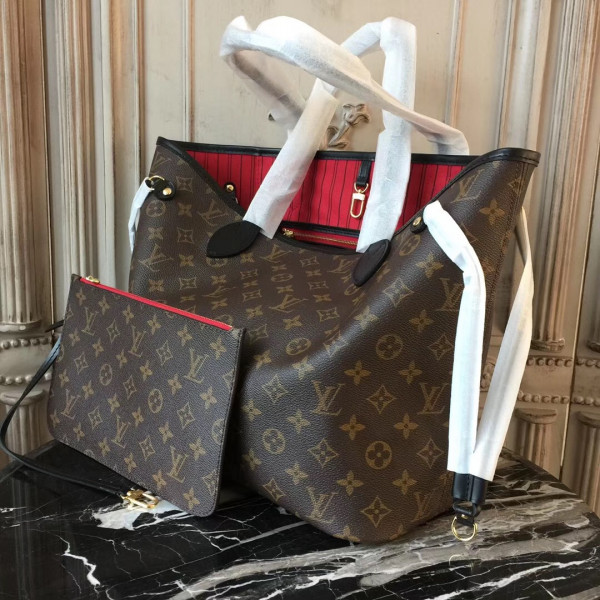 l0*is V*t0n neverfull bag
