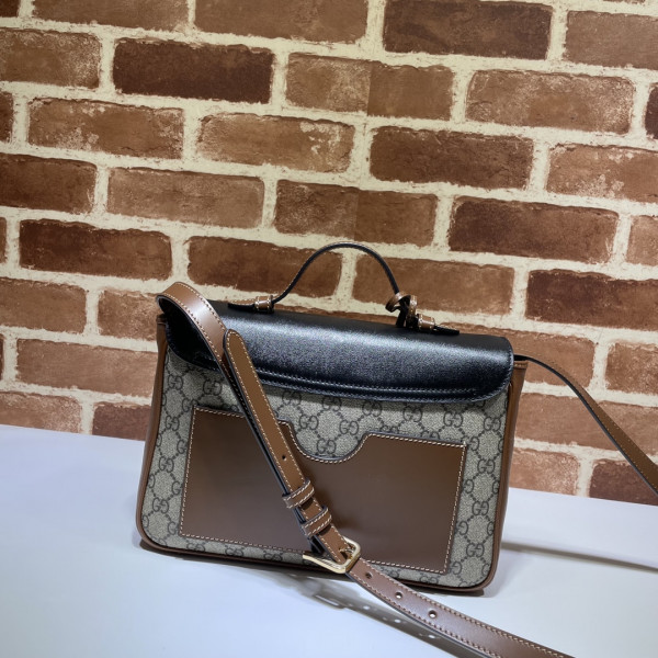 G*u*i padlock small shoulder bag
