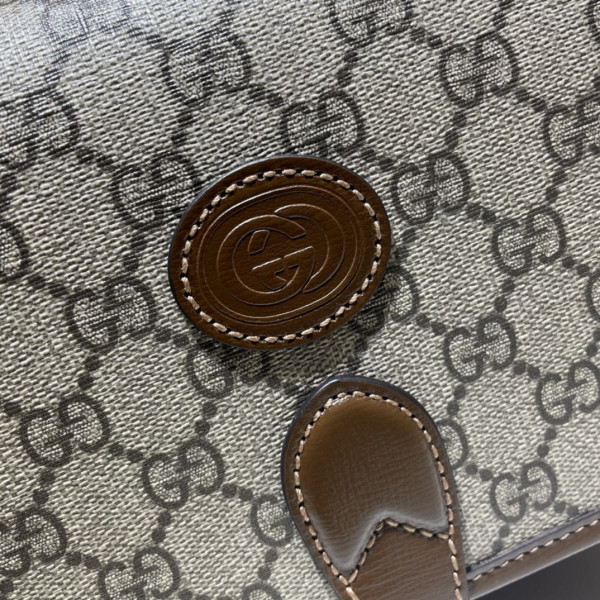 G*u*i mini shoulder bag with interlocking g