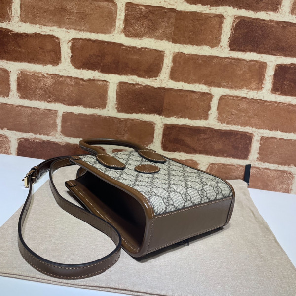 G*u*i mini tote bag with interlocking g