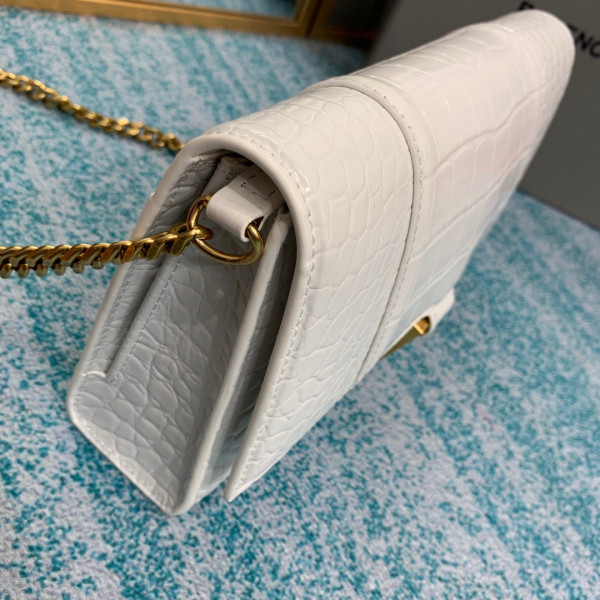 Ba*len*cia*ga  hourglass chain bag