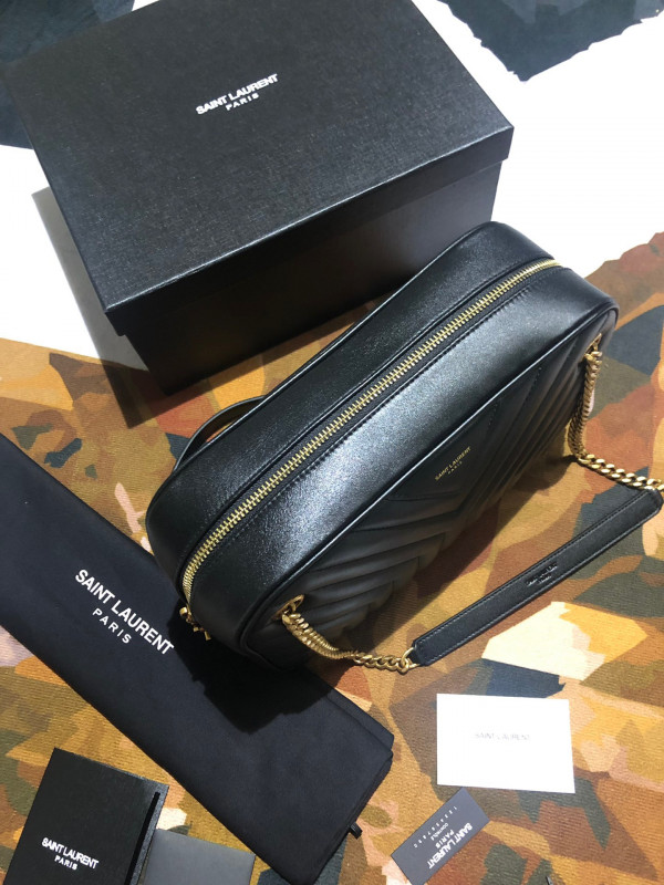 Y*L joan camera bag in y-quilted smooth leather