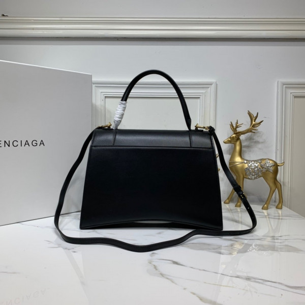 Ba*len*cia*ga hourglass top handle bag