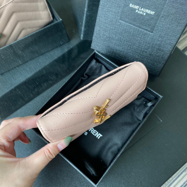 Y*L monogram small envelope wallet in