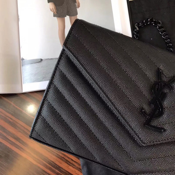 Y*L cassandre matelassÉ chain wallet