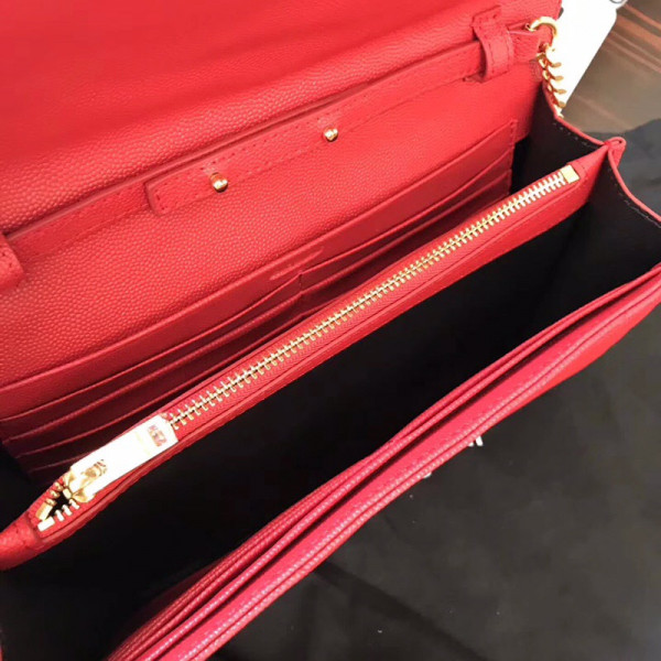 Y*L cassandre matelassÉ chain wallet