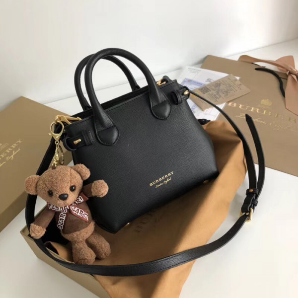 B**rry the baby banner in leather and house check