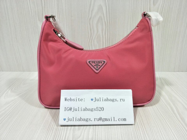 Pra*a nylon hobo bag
