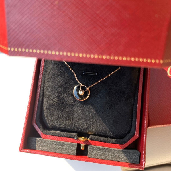 Ca*t*er  amulet necklace