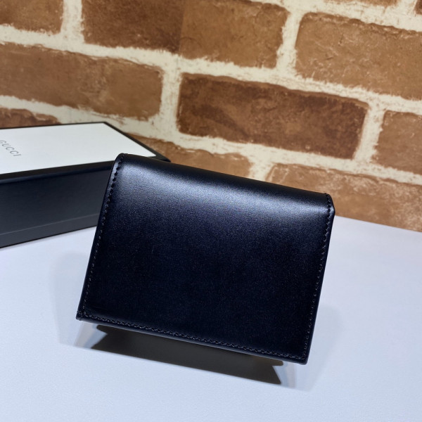 G*u*i horsebit 1955 card case wallet