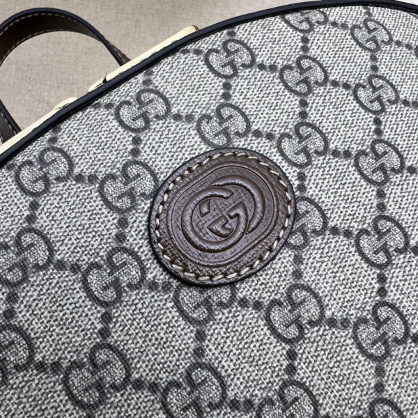 G*u*i backpack with interlocking g