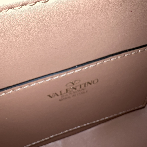 Valentino Garavani Vsling Saddle Leather Shoulder Bag