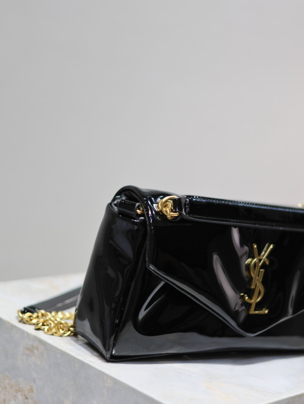 Y*L calypso in plunged lambskin