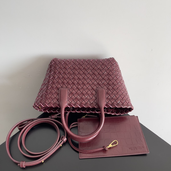 bo*te*ga Ve*ne*ta mini cabat-22*6.5*15.5cm