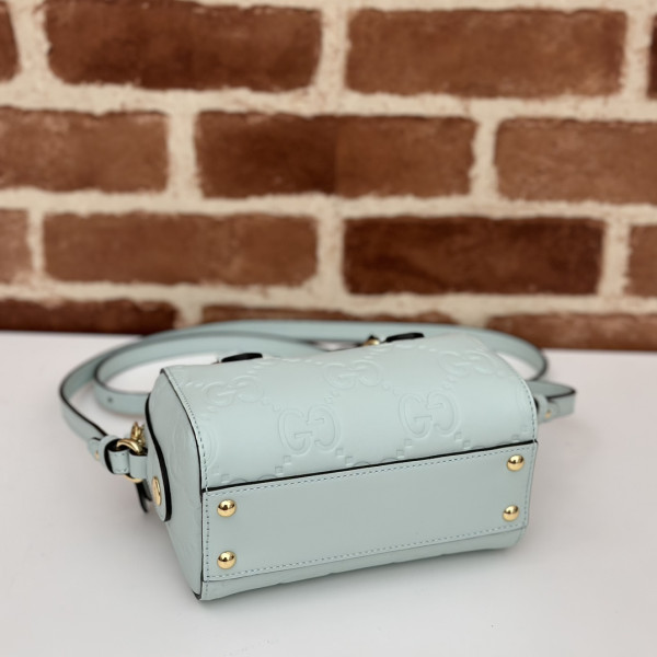 g*u*i gg S*per mini top handle bag-16*11*9cm