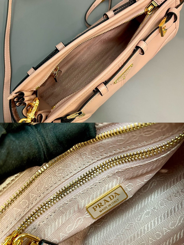 Pra*a small leather shoulder bag