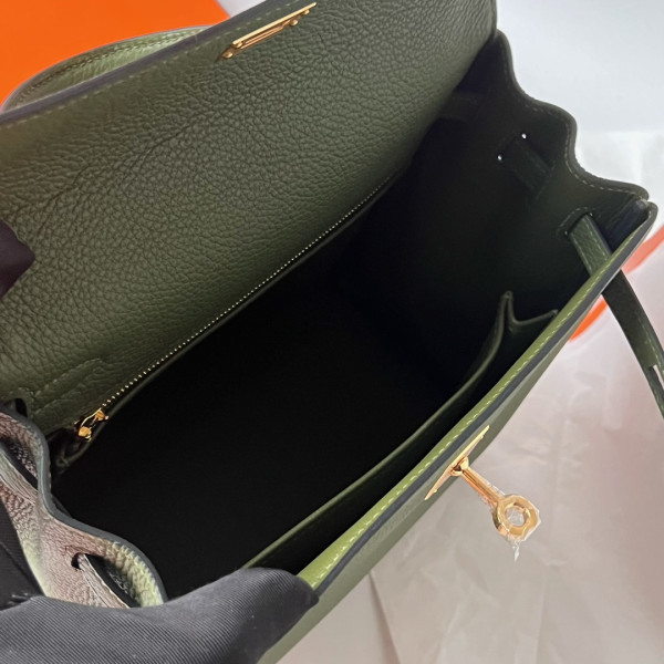H**mes kelly 25cm all handmade togo leather