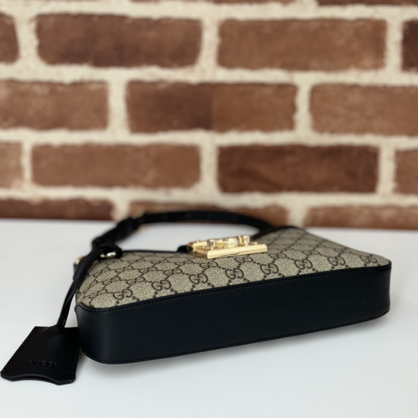 G*u*i padlock small shoulder bag