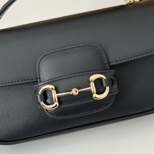 G*u*i horsebit 1955 soft small top handle bag-22.6*12.7*5.6cm