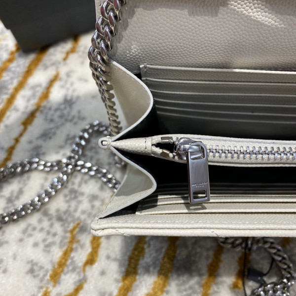Y*L cassandre matelassÉ chain wallet