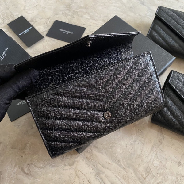 Y*L monogram large flap wallet