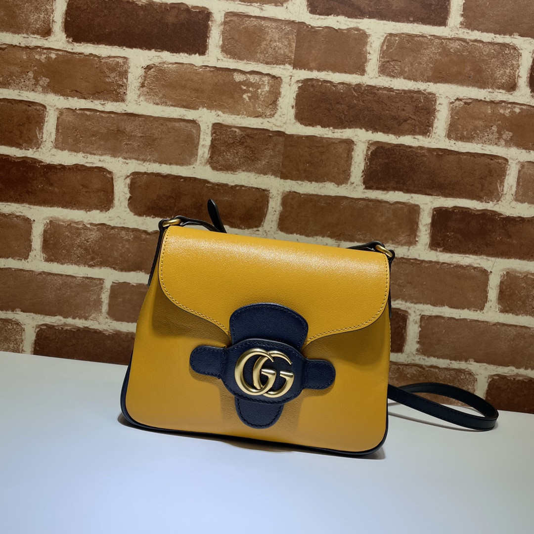 G*u*i small messenger bag with double g
