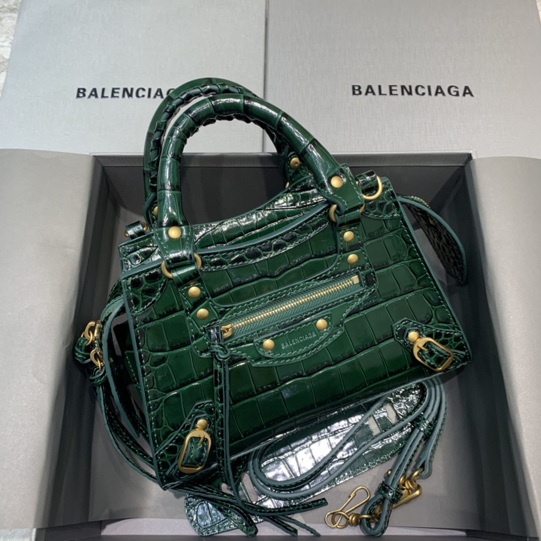 Ba*len*cia*ga neo classic mini top handle bag
