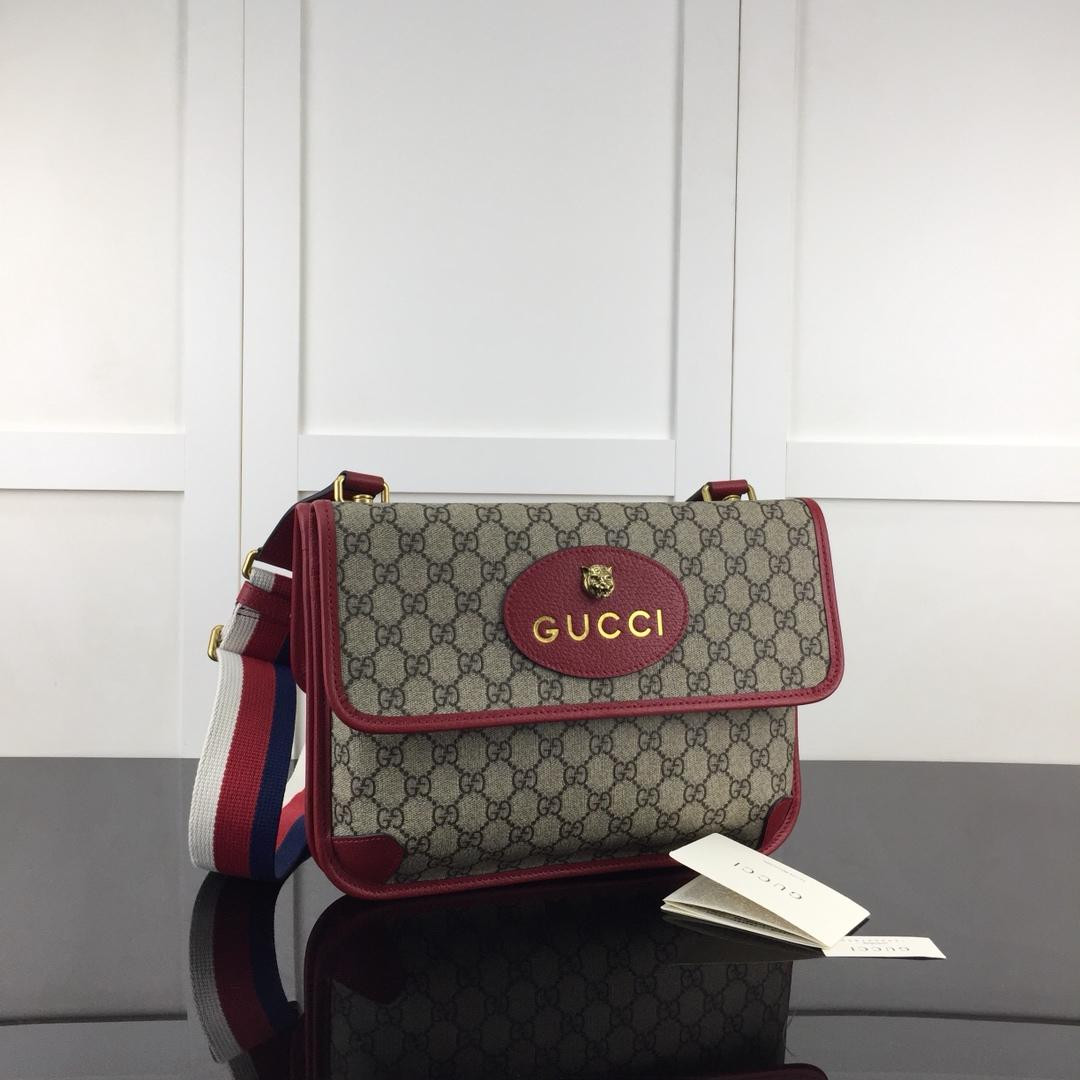G*u*i gg messenger bag