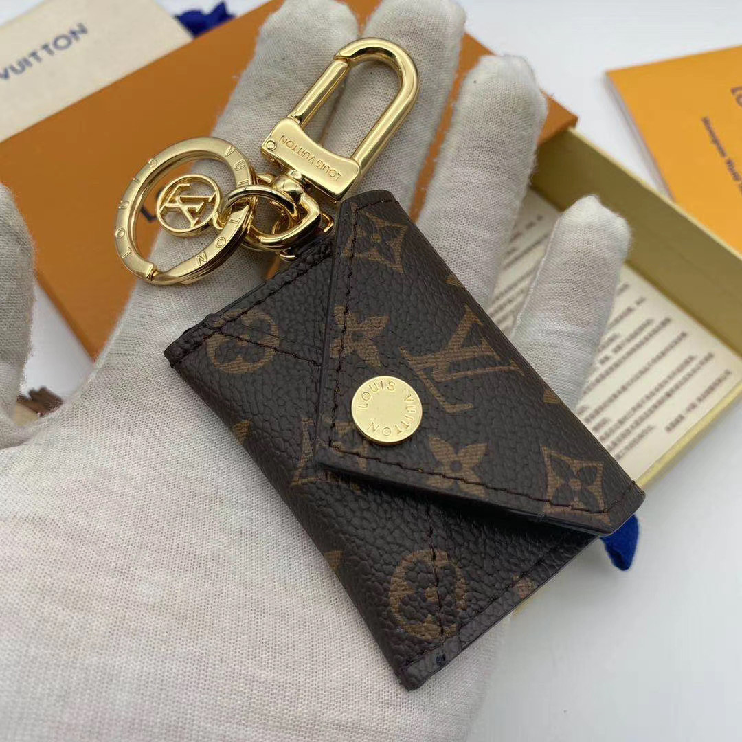 l0*is V*t0n kirigami pouch bag charm and key holder