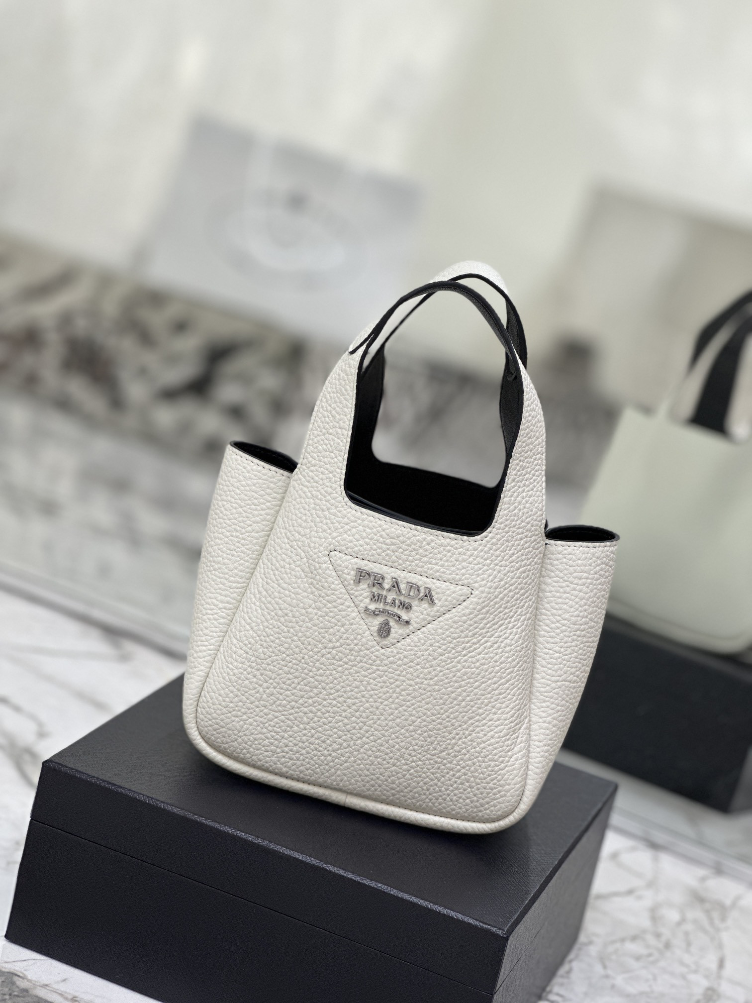 Pra*a  leather mini bag