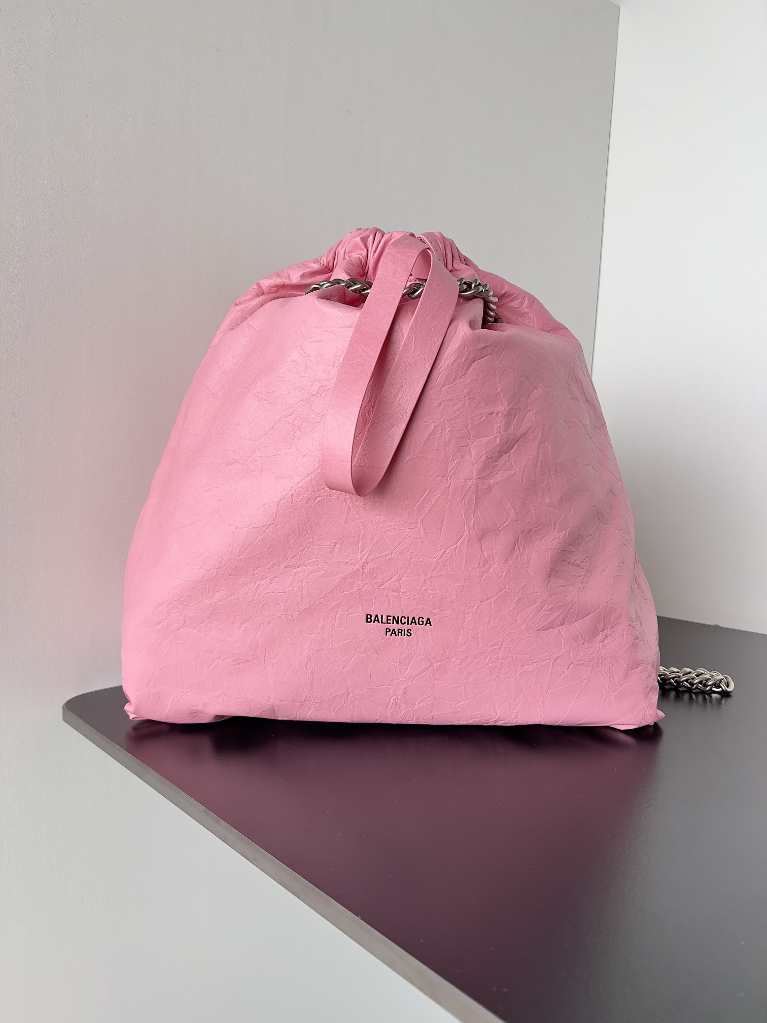 Ba*len*cia*ga crush tote-39.9x46.0x14.0cm
