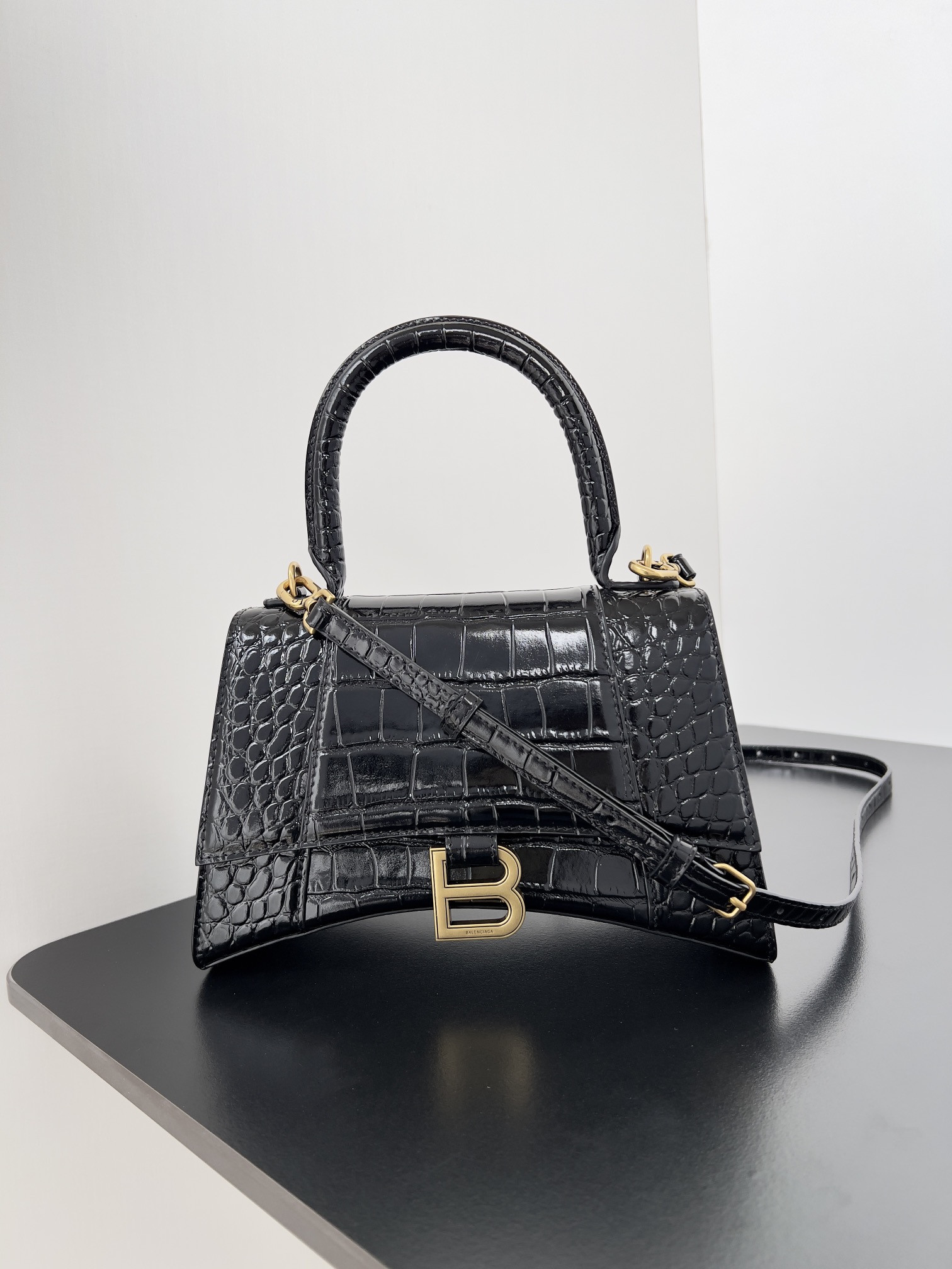 Ba*len*cia*ga hourglass bag-23*10*24cm