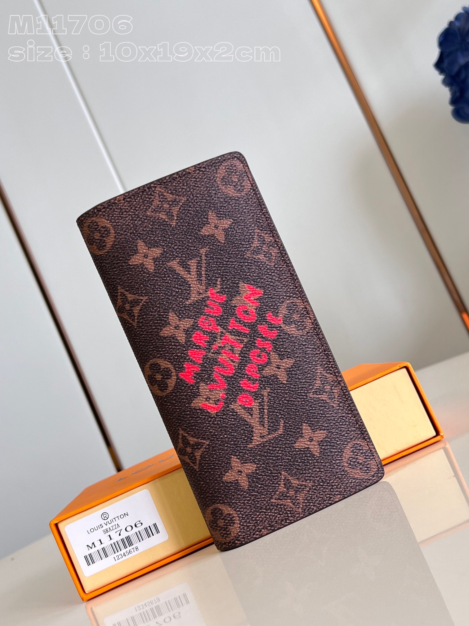 l0*is V*t0n brazza wallet-10*19*2cm