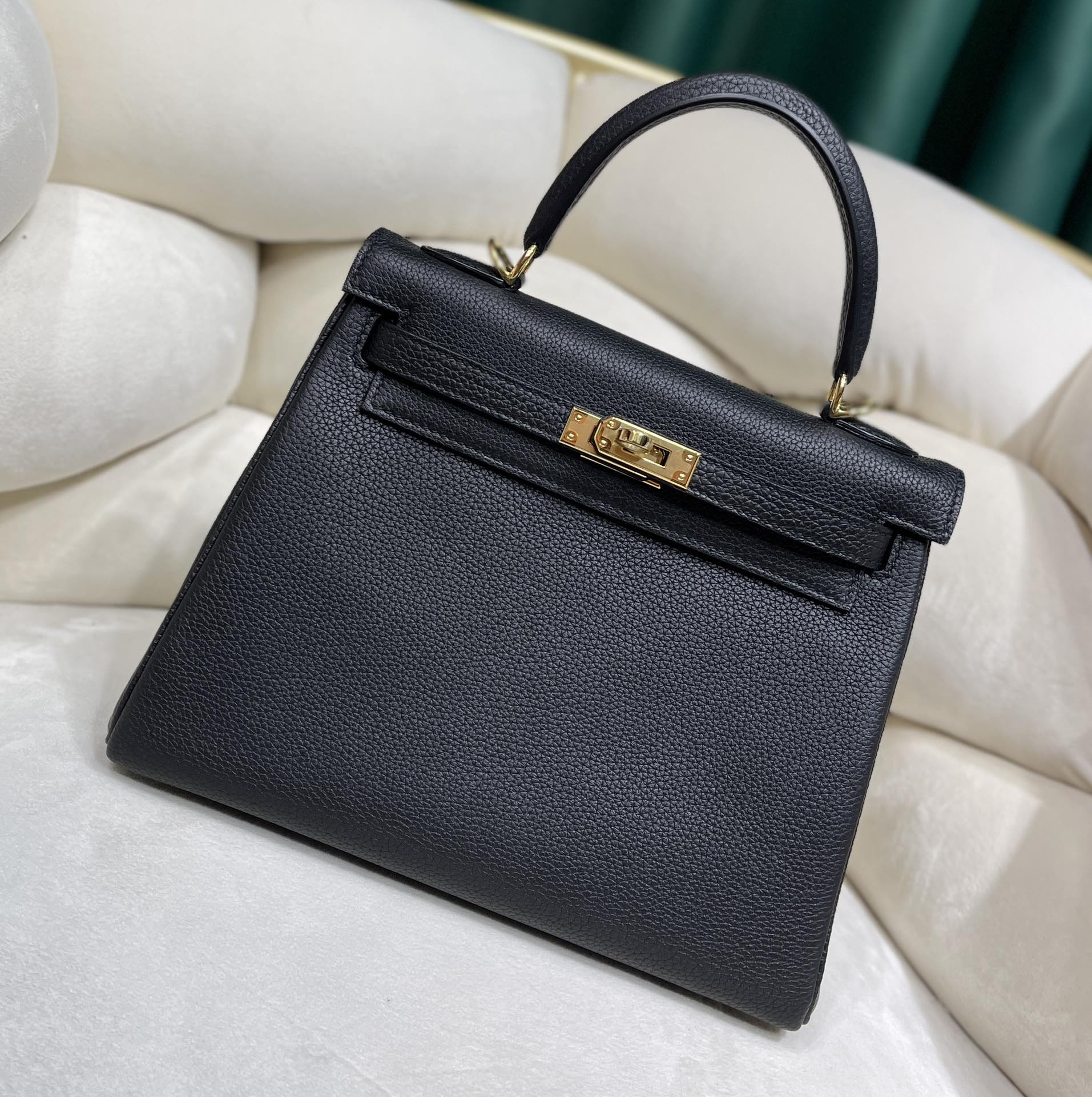 H**mes kelly 25/28cm all handmade togo leather