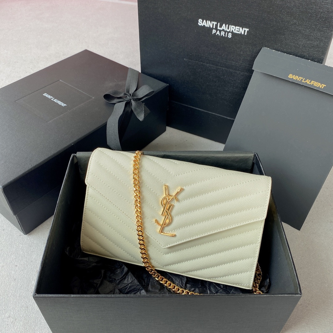 Y*L classic cassandre chain wallet