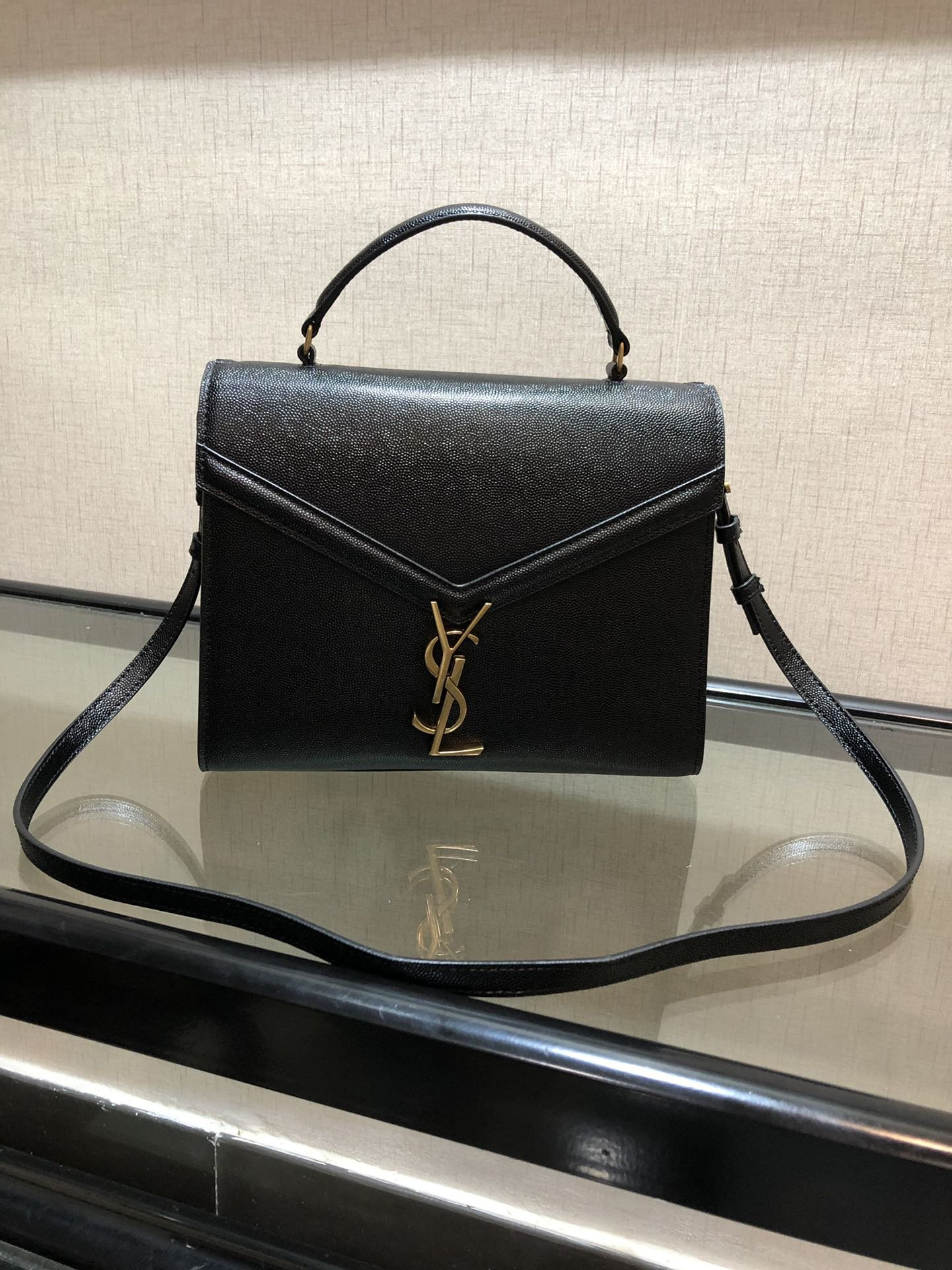 Y*L cassandra medium top handle bag